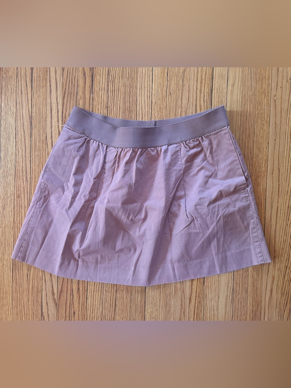 J. Crew cotton mini skirt - dusty rose - 12